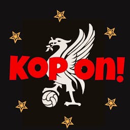 Kop On! A Liverpool FC (LFC) podcast logo
