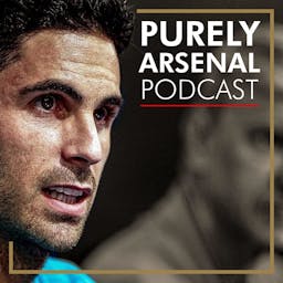 Purely Arsenal - Football Purists, an AFC podcast logo
