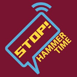 STOP! Hammer Time - The West Ham Podcast logo