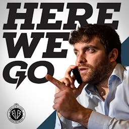 The Here We Go Podcast logo