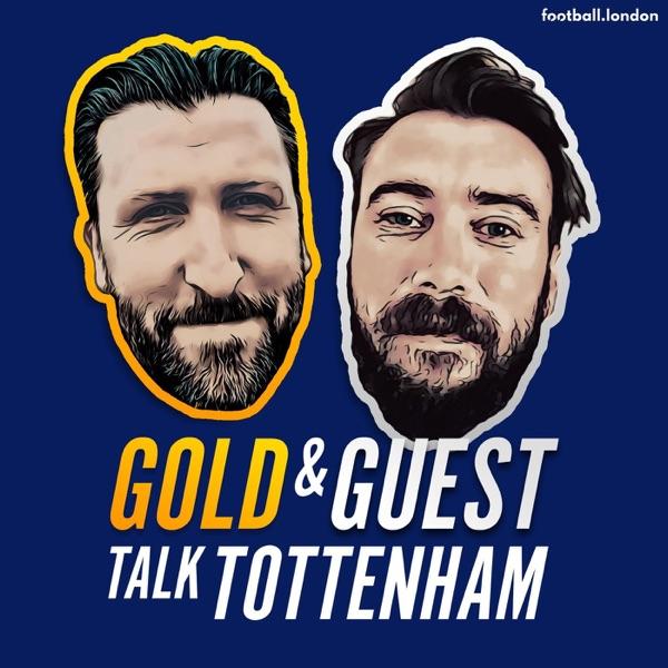 Gold and Guest talk Tottenham logo