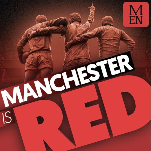 Manchester is RED logo