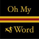 Oh My Word - a show about Watford FC in the 1990s logo